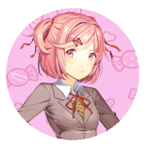 ⭕ Стикер «Doki-Doki Literature Club» для Telegram