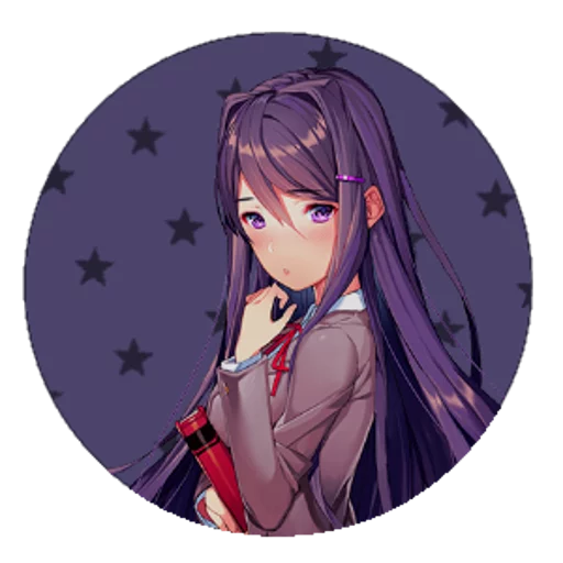 ⭕ Стикер «Doki-Doki Literature Club» для Telegram