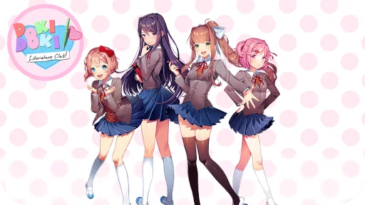 ❤ Стикер «Doki-Doki Literature Club» для Telegram