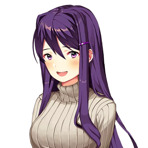 😀 Стикер «Doki-Doki Literature Club» для Telegram
