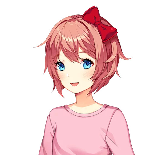 😀 Стикер «Doki-Doki Literature Club» для Telegram
