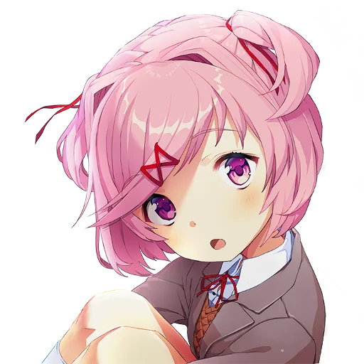 😀 Стикер «Doki-Doki Literature Club» для Telegram