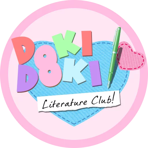 Стикерпак Doki Doki Literature Club! для Telegram