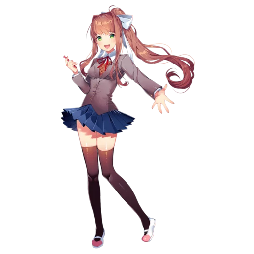 ☺️ Стикер «Doki Doki Literature Club!» для Telegram