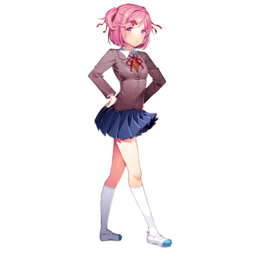 😐 Стикер «Doki Doki Literature Club!» для Telegram