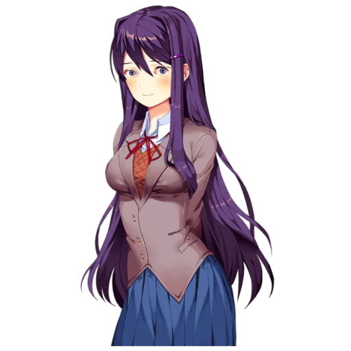 🙃 Стикер «Doki Doki Literature Club!» для Telegram