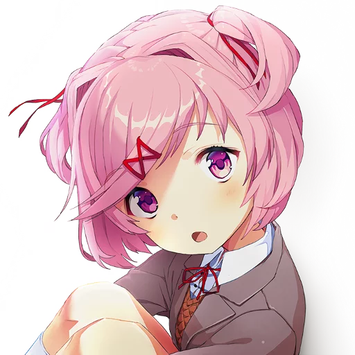 😮 Стикер «Doki Doki Literature Club!» для Telegram