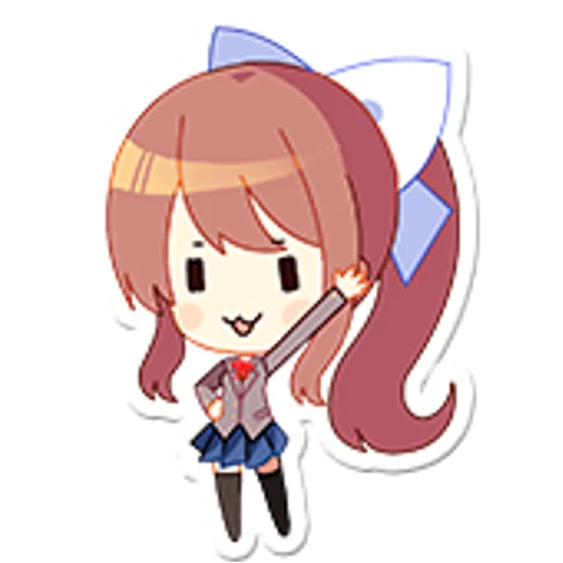 😃 Стикер «Doki Doki Literature Club!» для Telegram