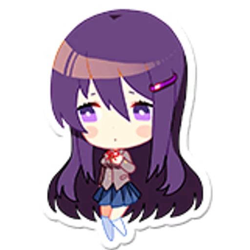 😊 Стикер «Doki Doki Literature Club!» для Telegram