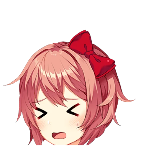 😳 Стикер «Doki Doki Literature Club!» для Telegram