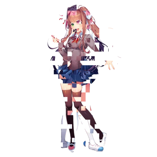 🛠 Стикер «Doki Doki Literature Club!» для Telegram