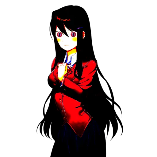 👁 Стикер «Doki Doki Literature Club!» для Telegram