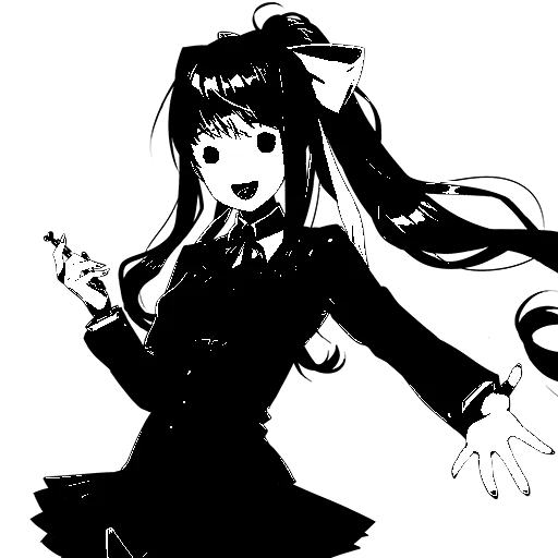 😃 Стикер «Doki Doki Literature Club!» для Telegram
