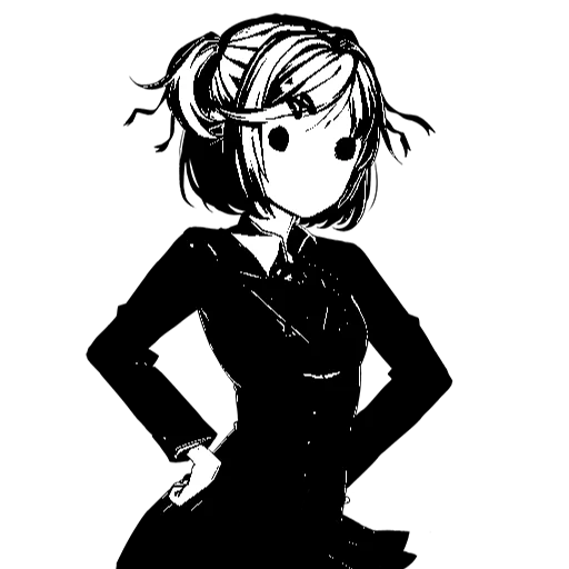 😶 Стикер «Doki Doki Literature Club!» для Telegram