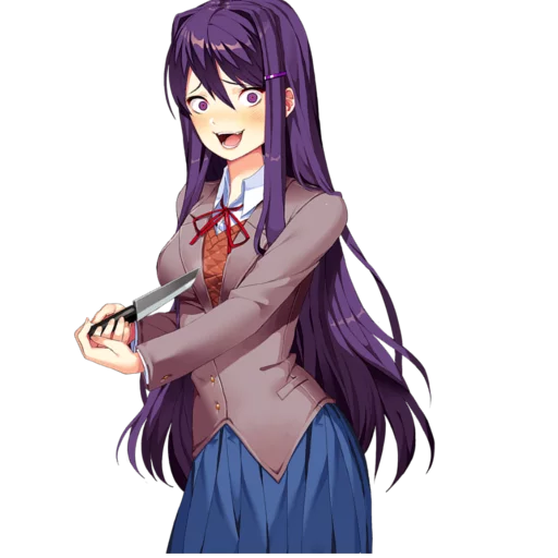 😍 Стикер «Doki Doki Literature Club!» для Telegram