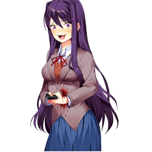 😍 Стикер «Doki Doki Literature Club!» для Telegram
