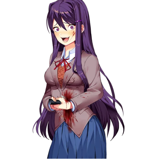 😍 Стикер «Doki Doki Literature Club!» для Telegram