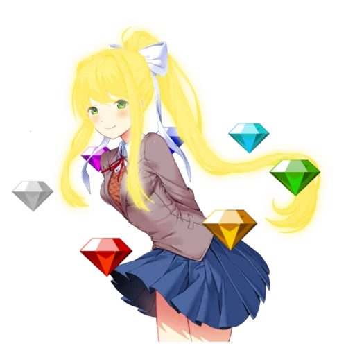 💟 Стикер «Doki Doki Literature Club!» для Telegram