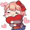 🥰 Эмодзи «Doki Doki Literature Club» для Telegram