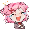 😂 Эмодзи «Doki Doki Literature Club» для Telegram