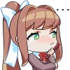 🤔 Эмодзи «Doki Doki Literature Club» для Telegram