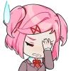 🤦‍♀ Эмодзи «Doki Doki Literature Club» для Telegram