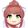 😊 Эмодзи «Doki Doki Literature Club» для Telegram