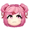 😳 Эмодзи «Doki Doki Literature Club» для Telegram
