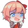 😅 Эмодзи «Doki Doki Literature Club» для Telegram