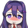 😳 Эмодзи «Doki Doki Literature Club» для Telegram