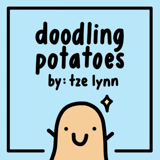 Стикерпак doodlingpotatoes ? для Telegram