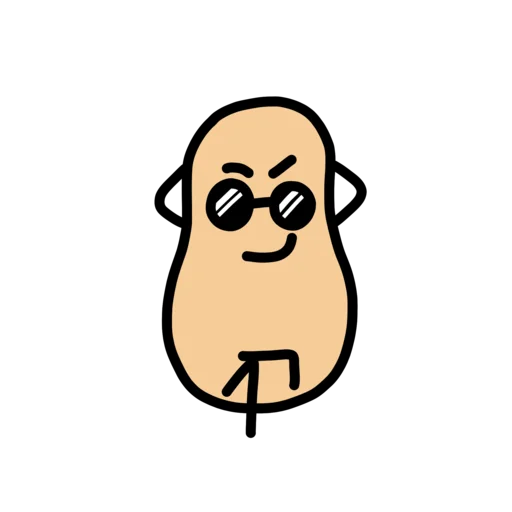 😎 Стикер «doodlingpotatoes ?» для Telegram