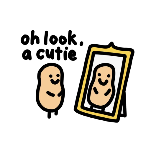 💁‍♀ Стикер «doodlingpotatoes ?» для Telegram