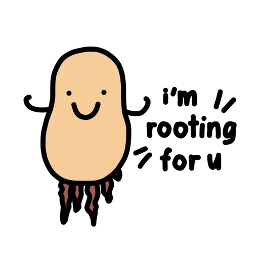 💪 Стикер «doodlingpotatoes ?» для Telegram