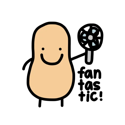 👍 Стикер «doodlingpotatoes ?» для Telegram
