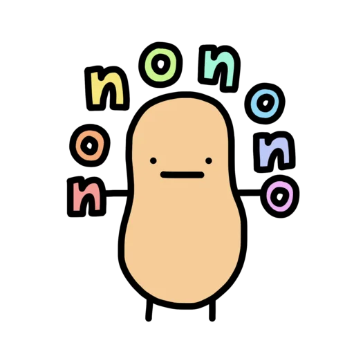 😣 Стикер «doodlingpotatoes ?» для Telegram