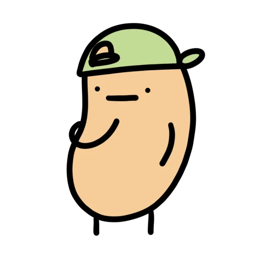 🤔 Стикер «doodlingpotatoes ?» для Telegram