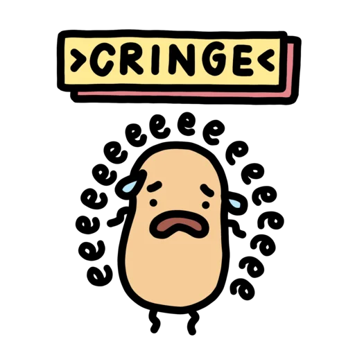 🥴 Стикер «doodlingpotatoes ?» для Telegram