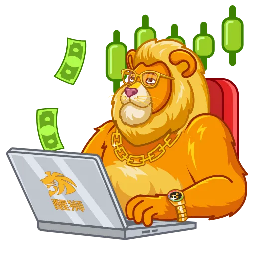 Стикерпак «Lion» для Telegram — обложка