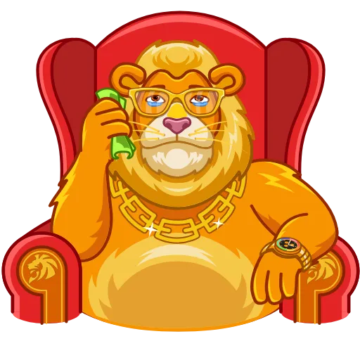 🥲 Стикер «Lion» для Telegram