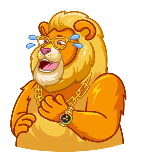 😀 Стикер «Lion» для Telegram