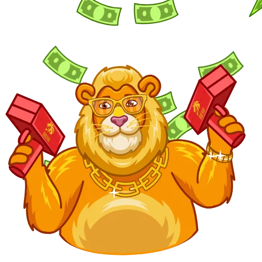 🤮 Стикер «Lion» для Telegram