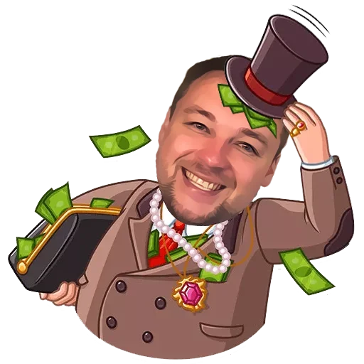 🤑 Стикер «ДДХ» для Telegram