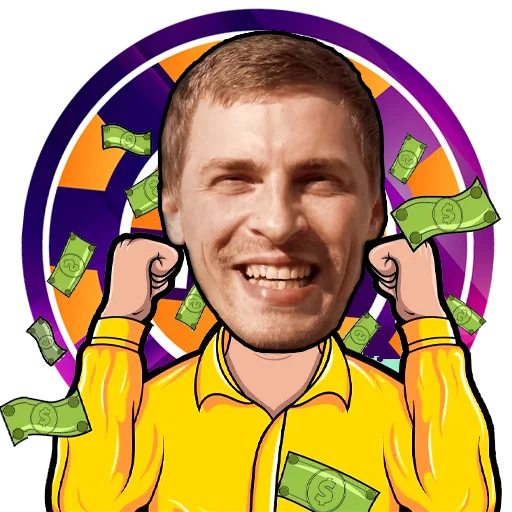 🤑 Стикер «ДДХ» для Telegram