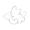 Стикер 13 Cute Dark Emoji