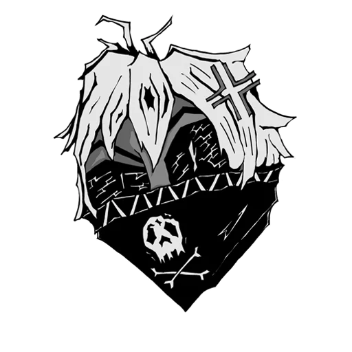 😡 Стикер «Dead Inside» для Telegram