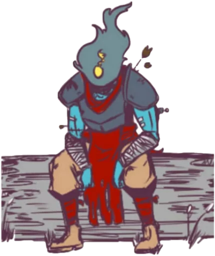 😓 Стикер «Dead Cells» для Telegram