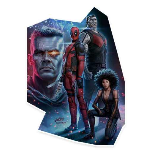 👌 Стикер «⭕ Дэдпул Marvel» для Telegram