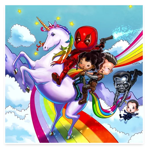 👌 Стикер «⭕ Дэдпул Marvel» для Telegram