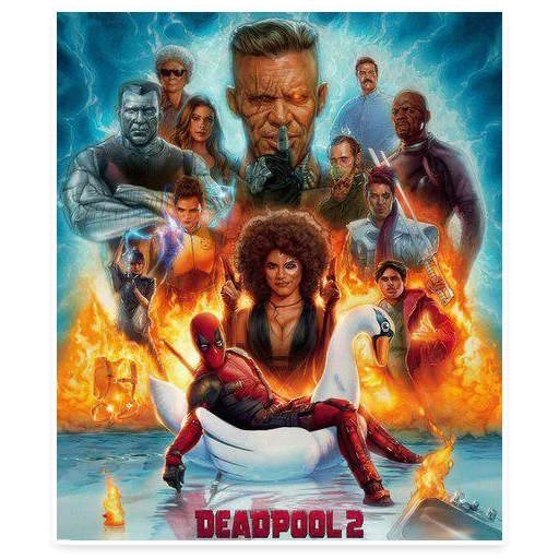 👌 Стикер «⭕ Дэдпул Marvel» для Telegram